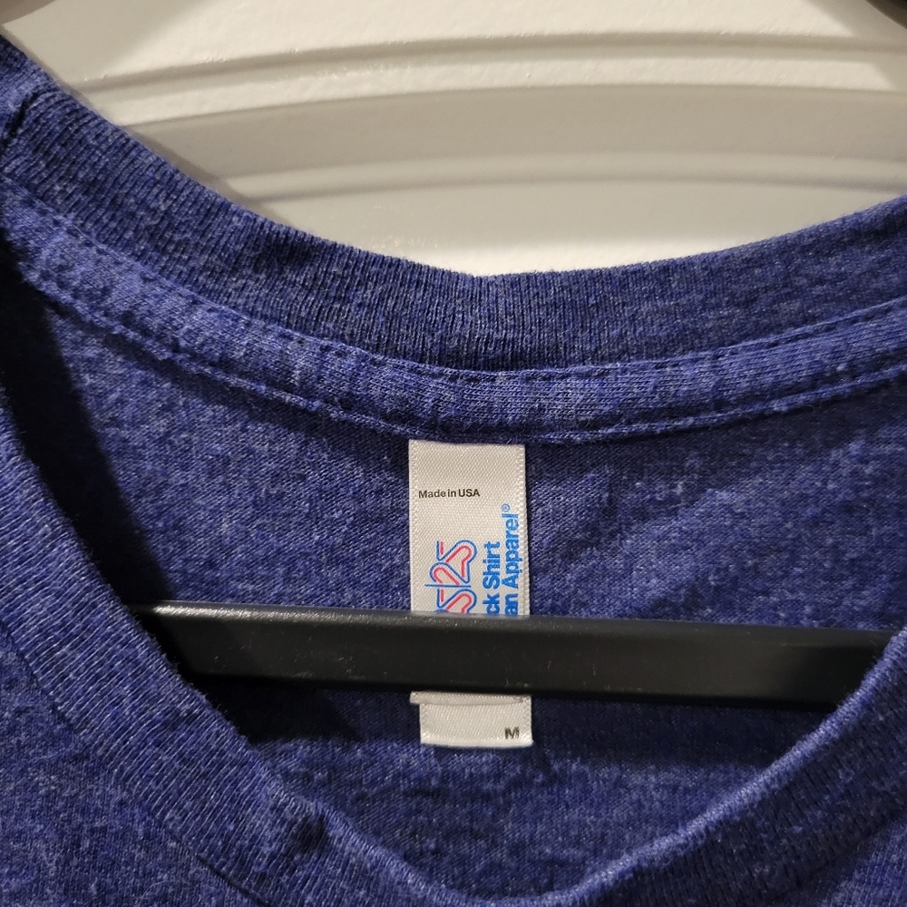 American Apparel Navy Crew Neck Tee